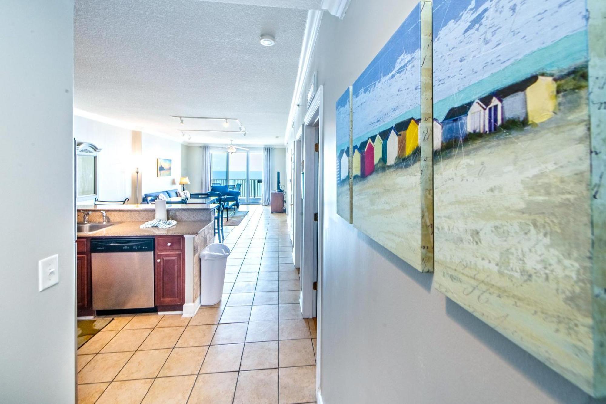 パナマシティービーチ Tropic Winds 2308アパートホテル エクステリア 写真